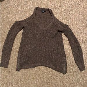 American Eagle cold shoulder sweater